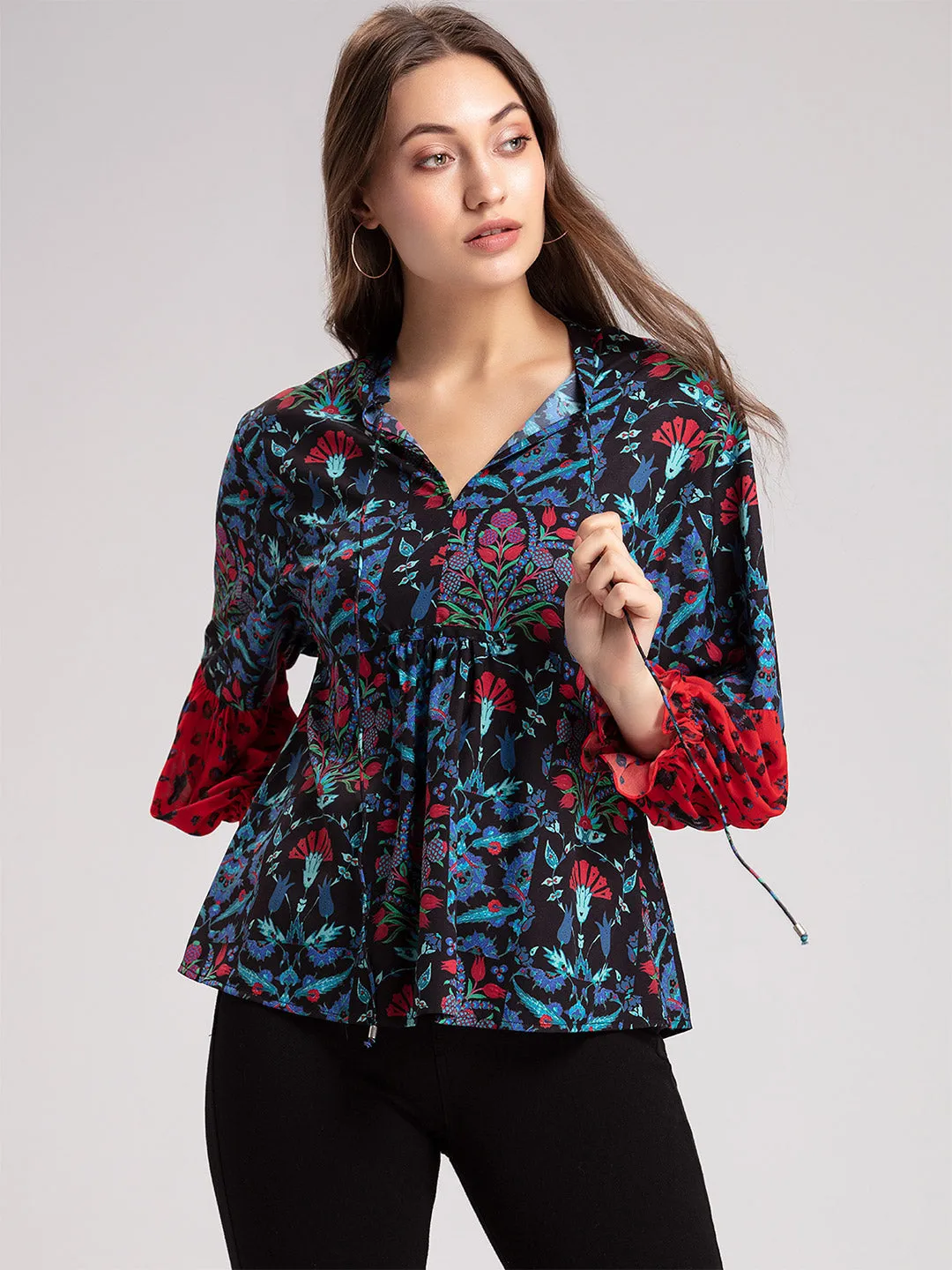 Astor Tie Top