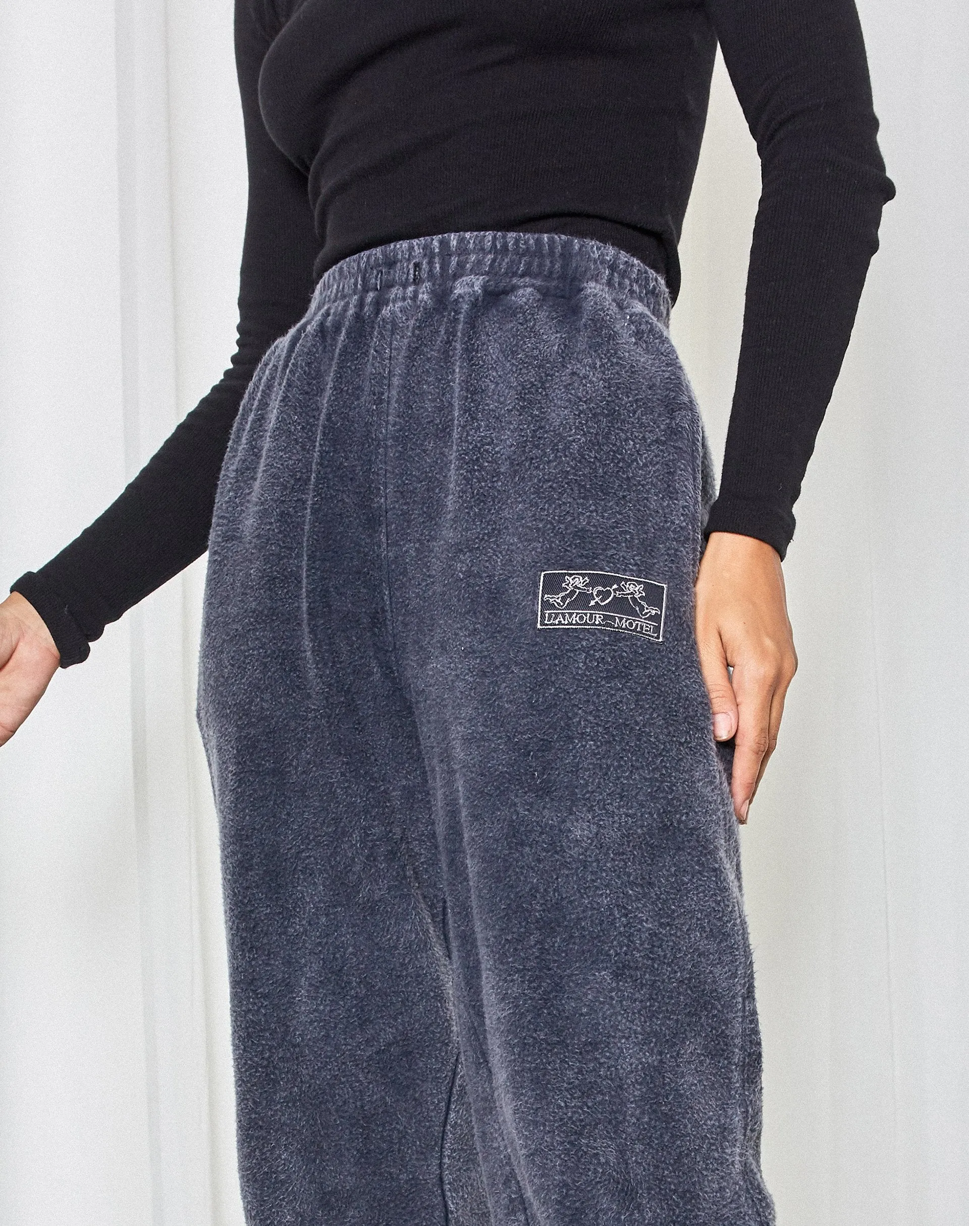 Basta Jogger in Black Wash Cherub L'Amour Label Embro