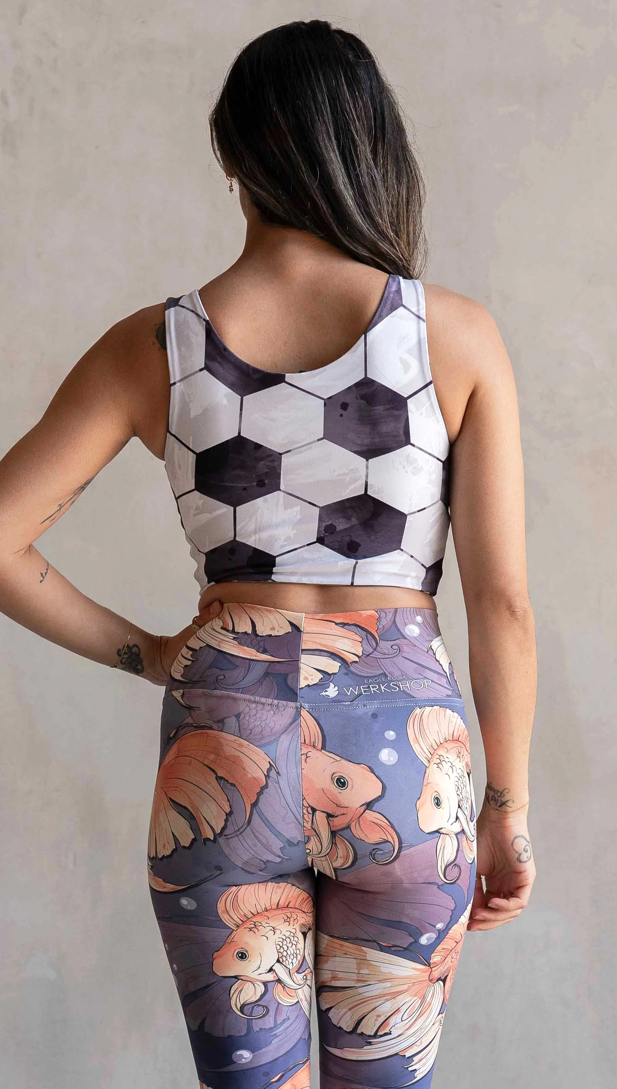 Be a Goldfish & Fútball is Life Top - Reversible