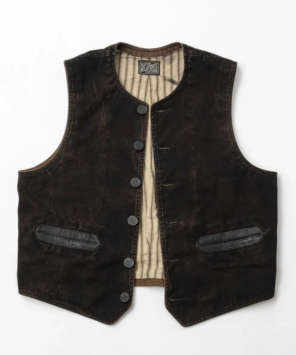 Belafonte Ragtime Clothing, Doromole Civilian Vest, Doro Brown