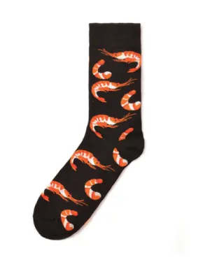 Black Shrimps Socks