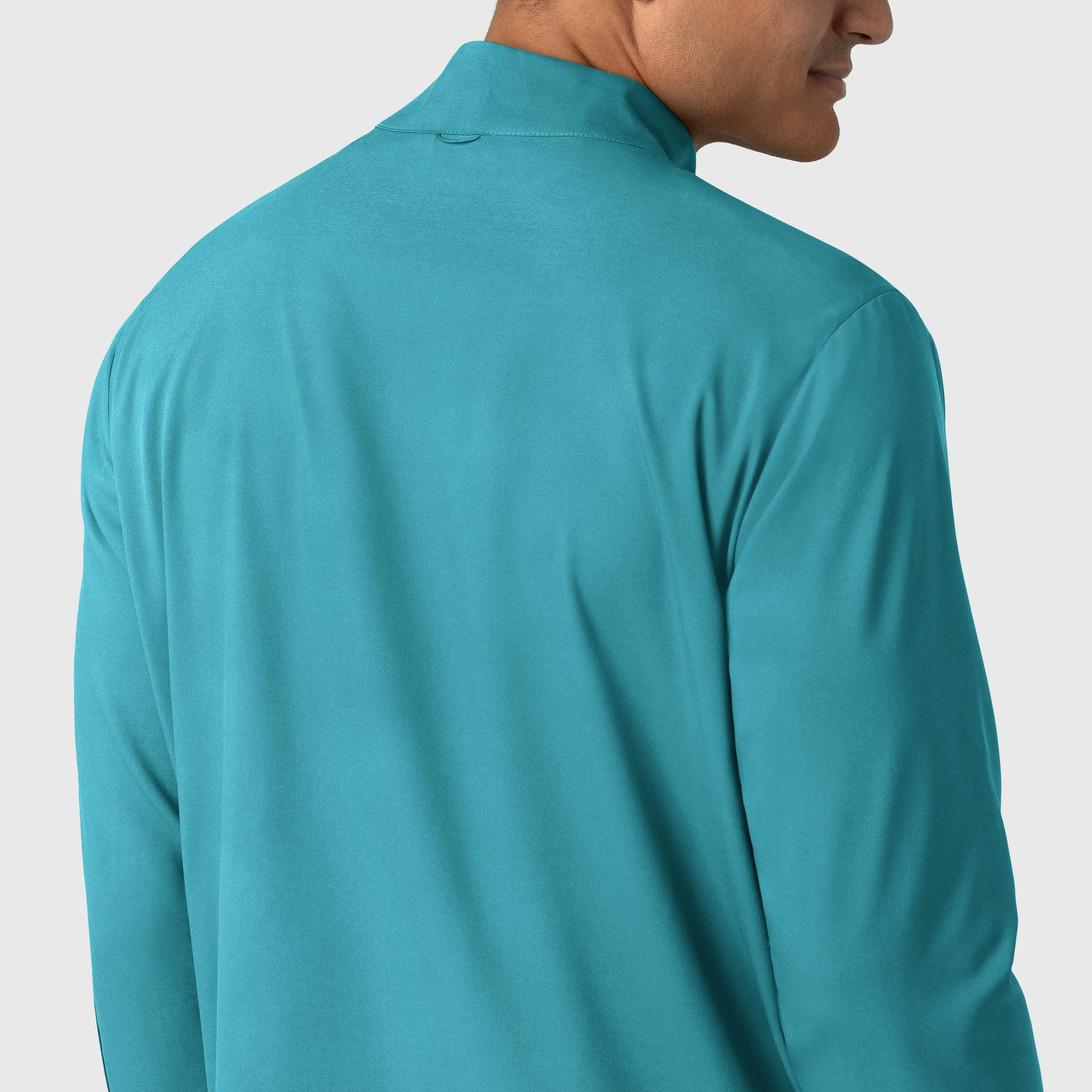 Boundless Men's Warm Up Scrub Jacket - Teal