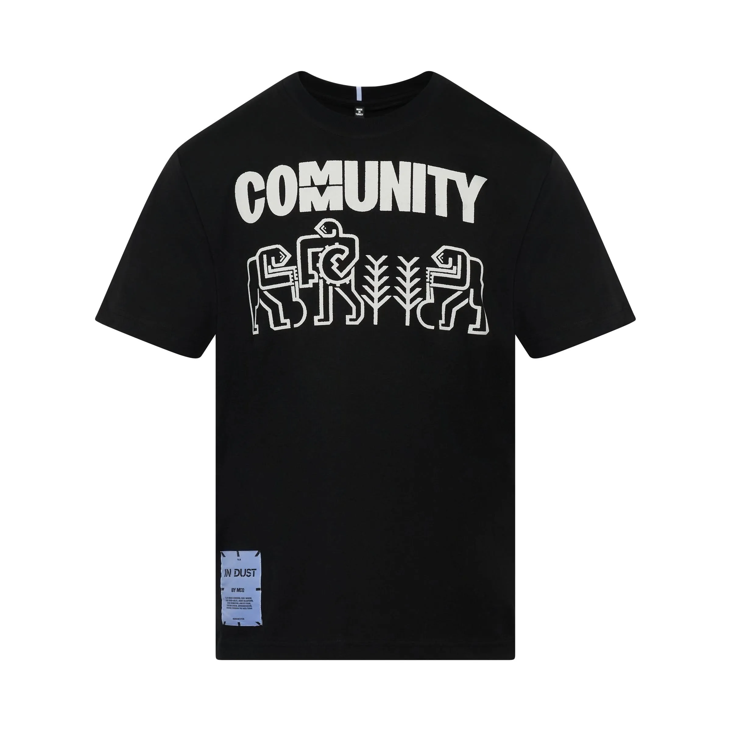 Community Relaxed T-Shirt in Black