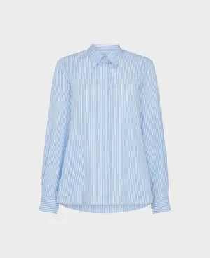 Cotton Long Sleeve Relaxed Shirt