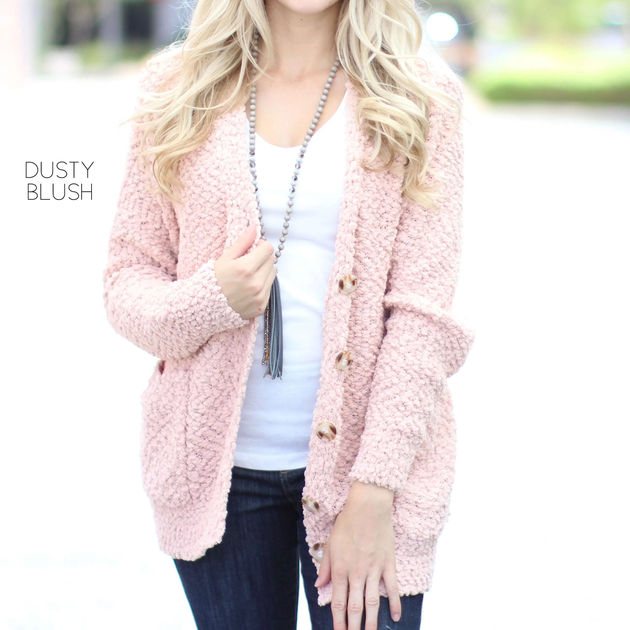 Cozy Button Cardigan | S-XL