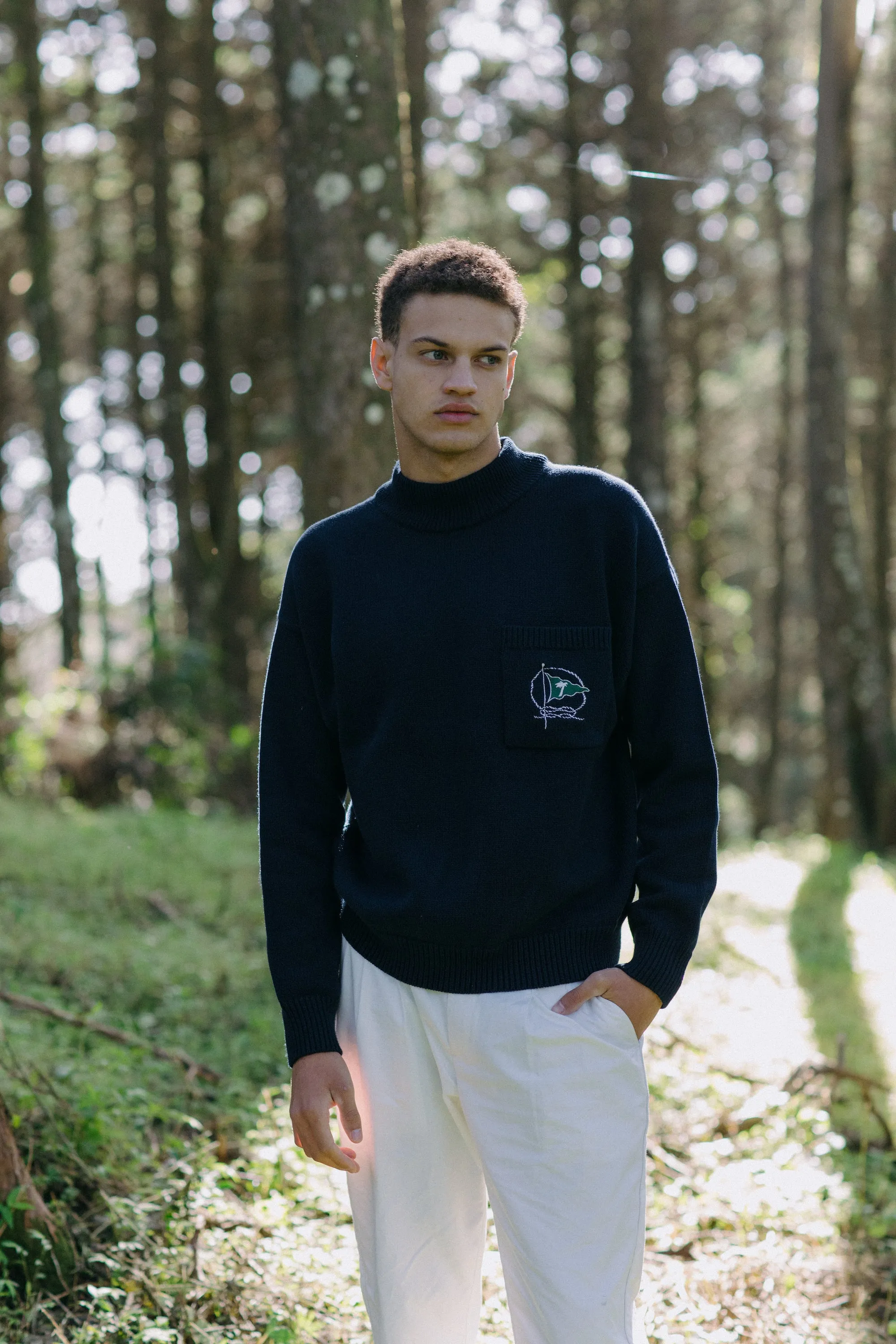 Customizable Mariner Sweater (Navy)