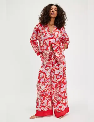 Dreamy Days Pajama Set, Flame Red