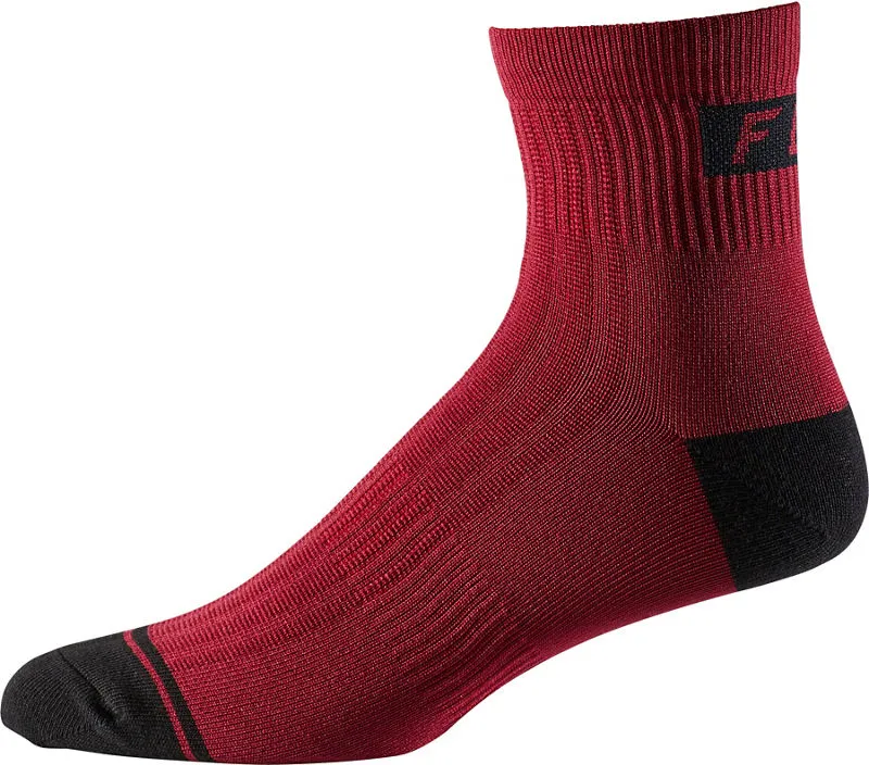 Fox Sock 4 Inch Trail Red