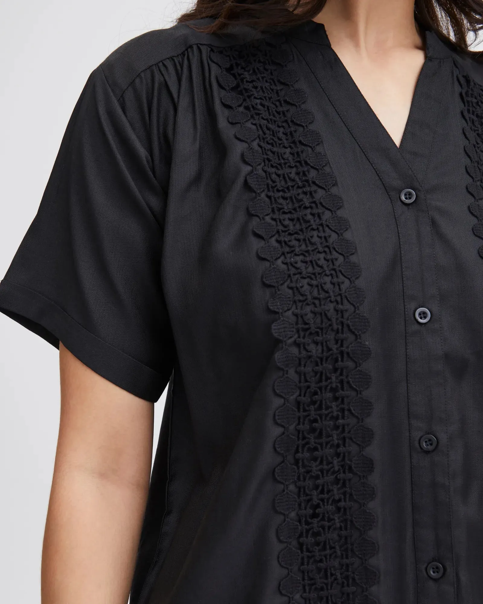 FRBLONDE Shirt - Black