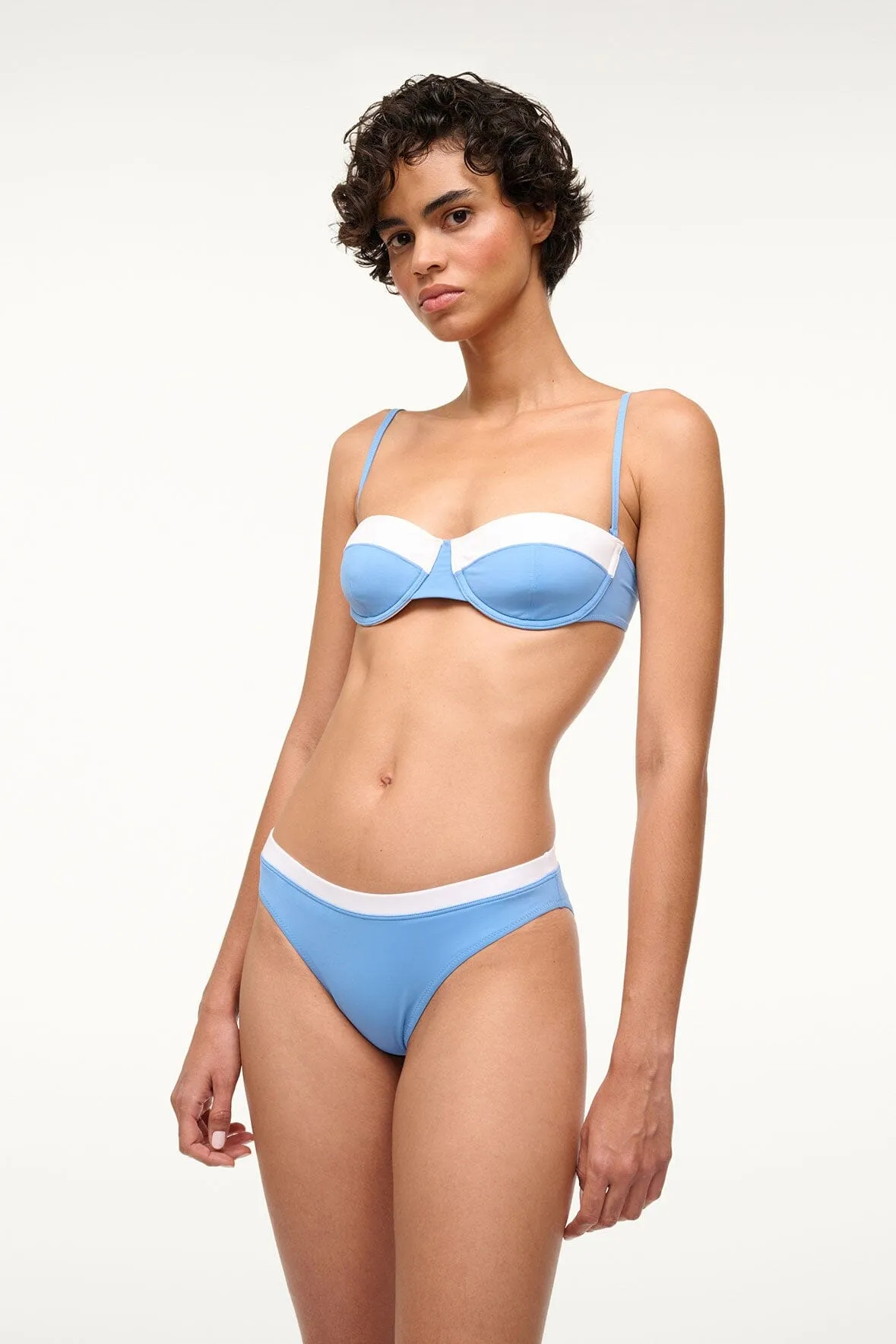 GEMMA BIKINI BOTTOM | AZURE WHITE