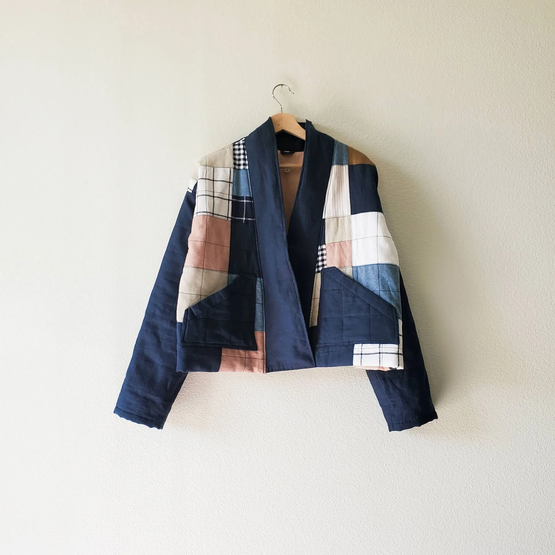 HANA JACKET - No. 3 Blue and Rose