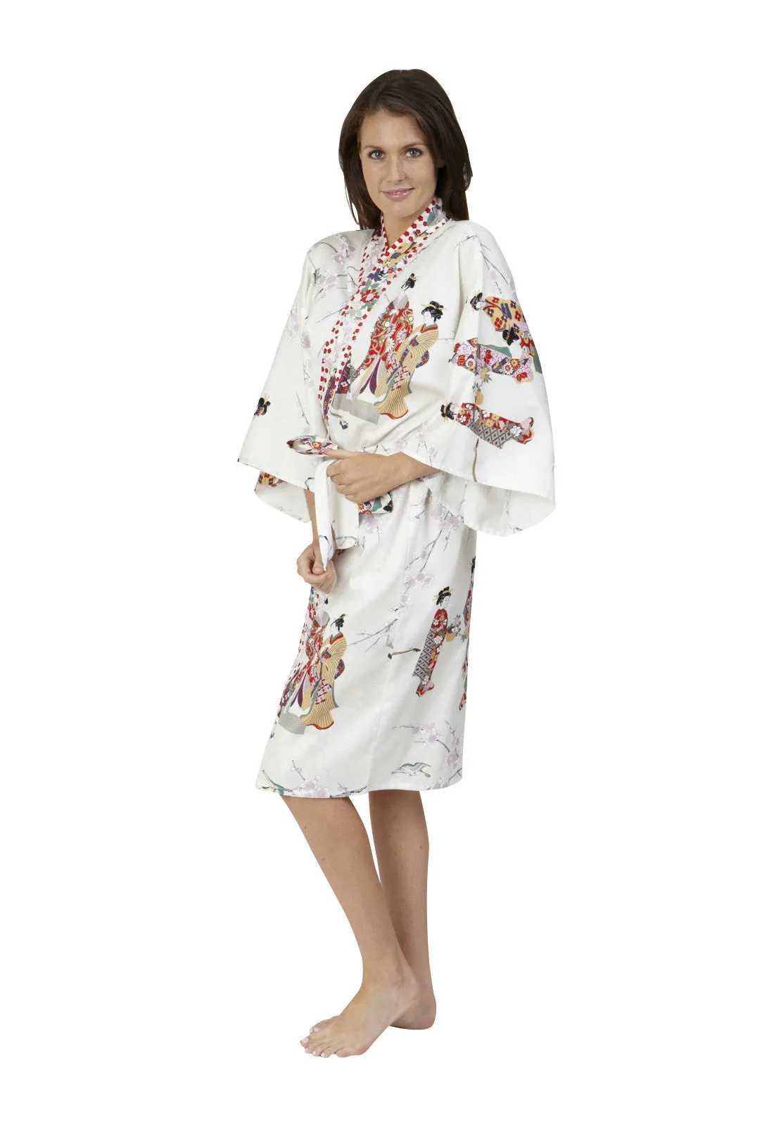 Kimono Beauty Cotton Short Kimono