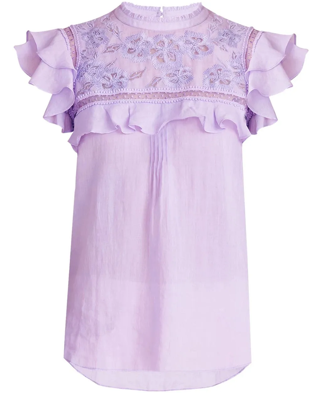 Lavender Abdula Top