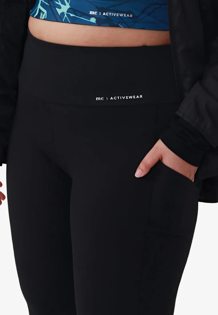 Living High-waisted Activewear Pocket Leggings - Black