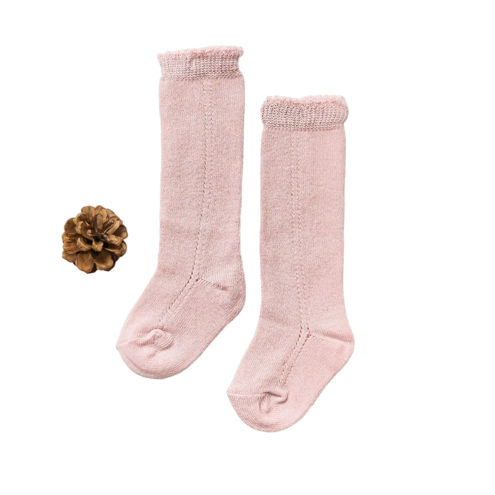 Llb Eyelet Knee High Socks