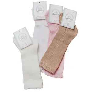 Llb Eyelet Knee High Socks