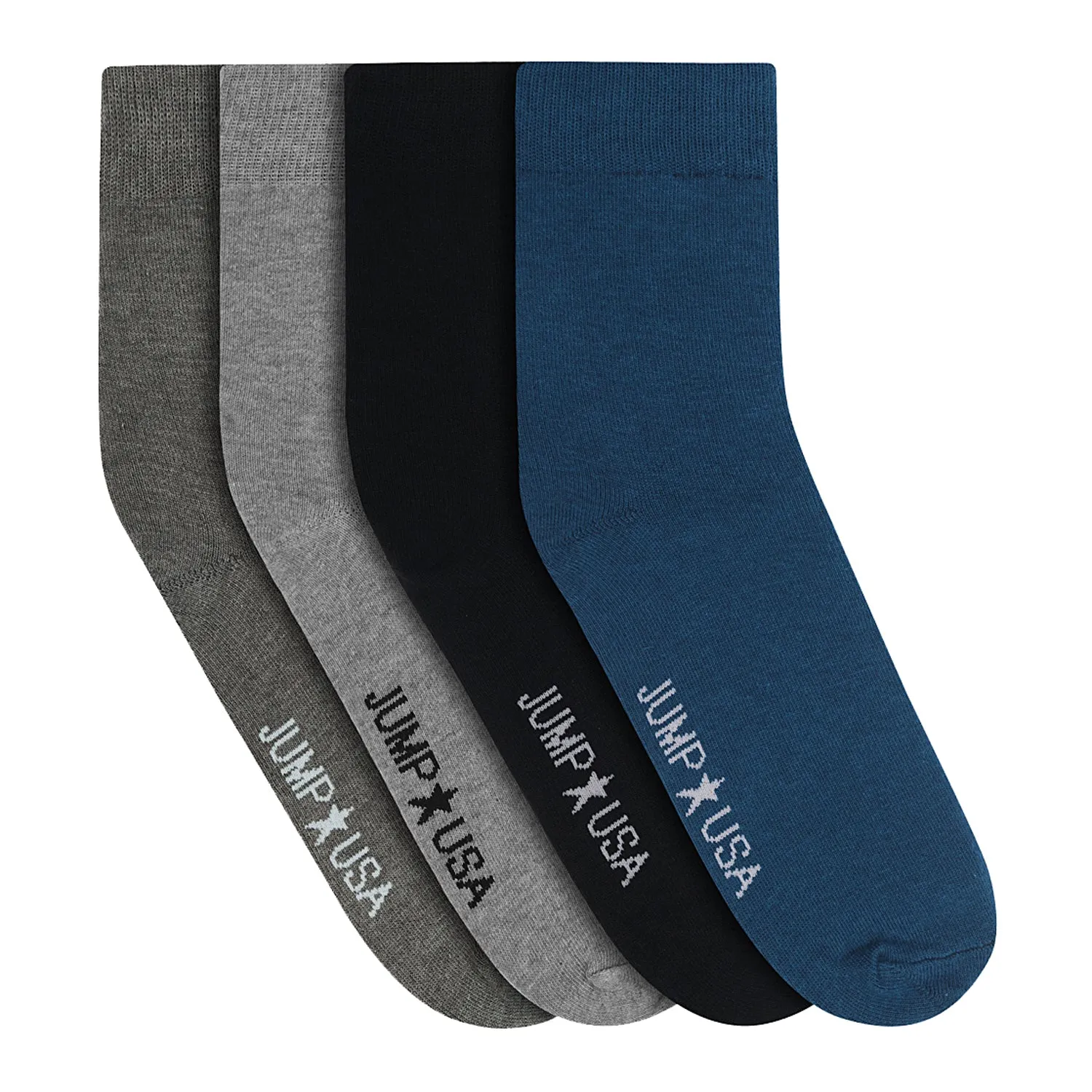 Men Pack of 4 Calf length Socks