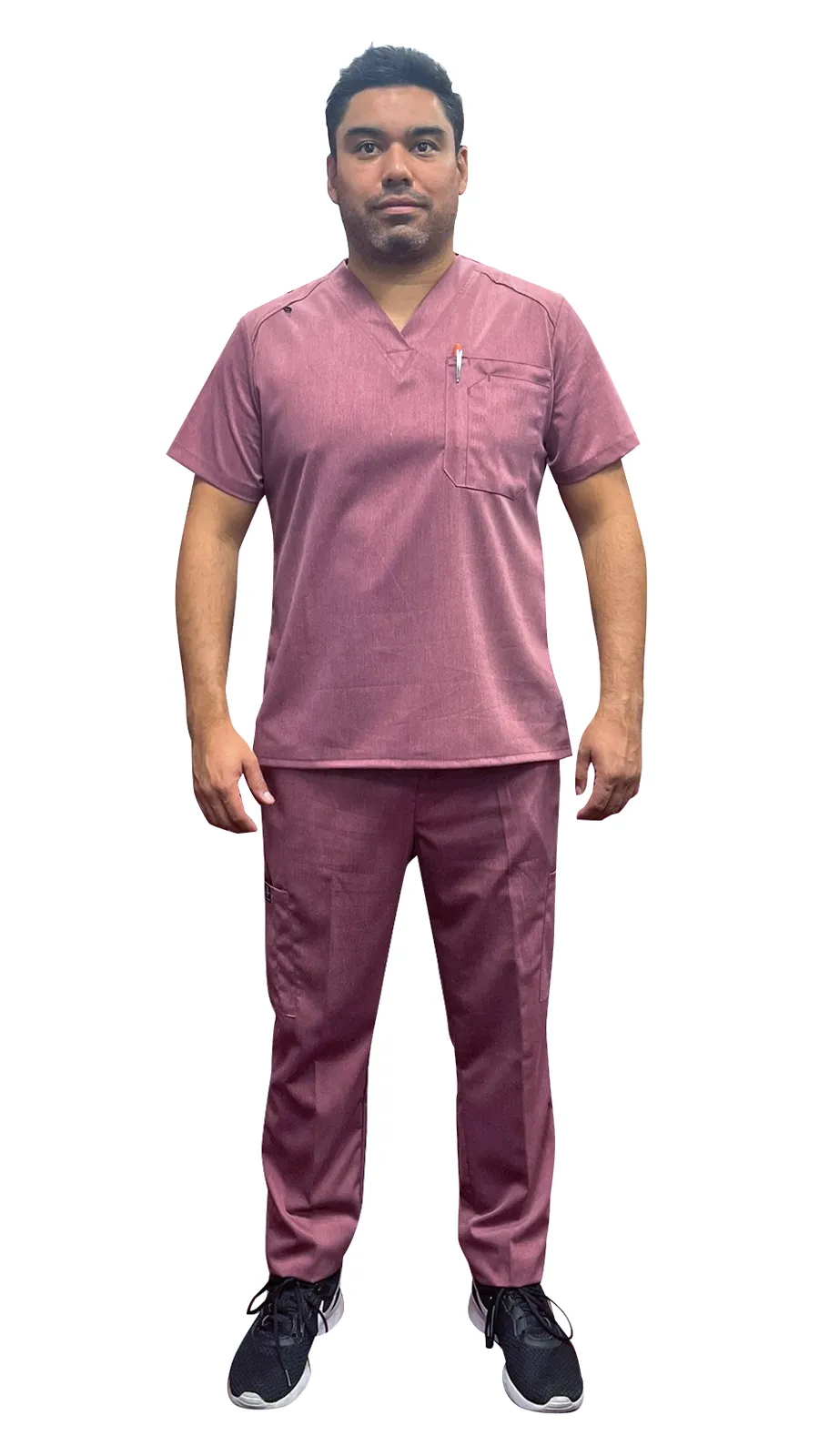 Men's 6 Pocket Soft Stretch Uniform Scrubs - Style ST101