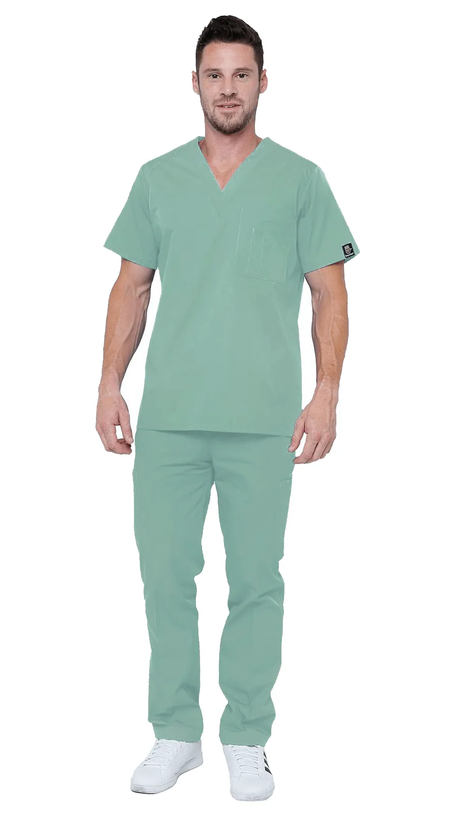 Men's 6 Pocket Soft Stretch Uniform Scrubs - Style ST101