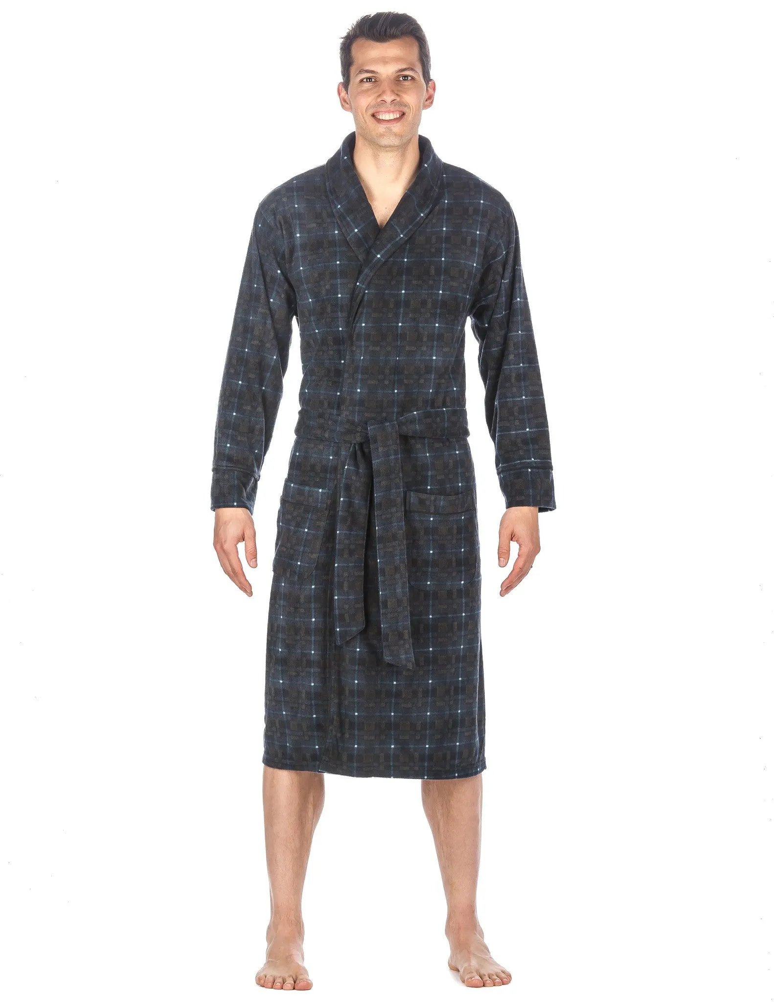 Men's Microfleece Robe