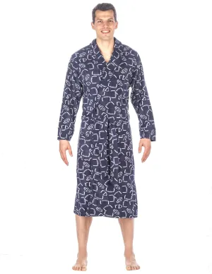 Men's Microfleece Robe