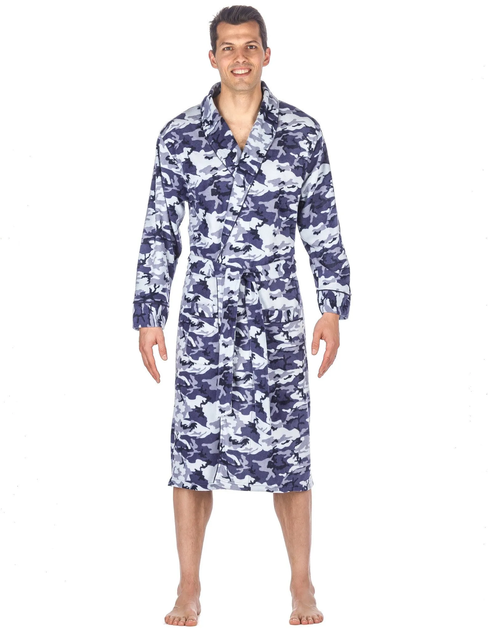 Men's Microfleece Robe