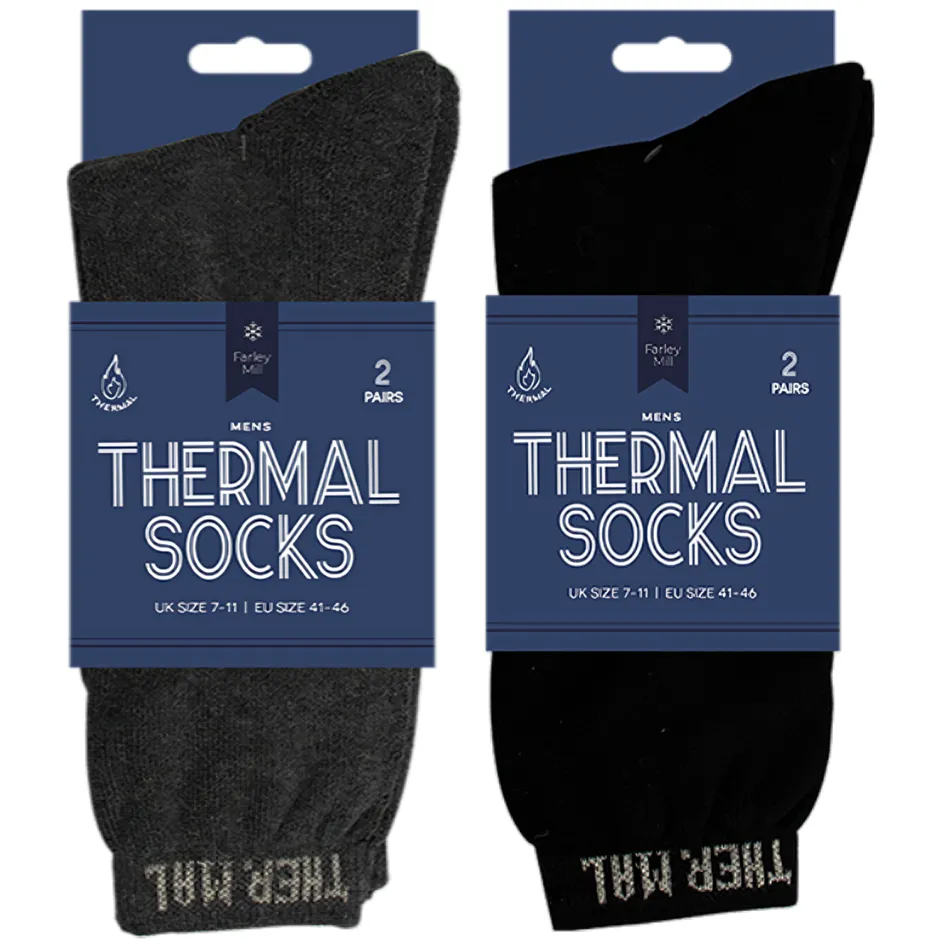 Mens Thermal Socks (Colour Options)