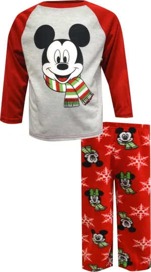 Mickey Mouse Toddler Merry Christmas Pajama