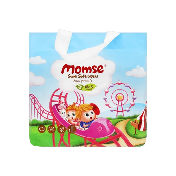 MOMSE BABY PANTS XL-5 12-17 KG 26PCS