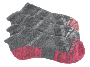 New Balance Tab socks 3 pcs, grey/multicolor