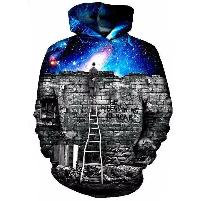 Night Sky Wall Hoodie