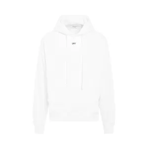 Off Stamp Skate Fit Hoodie in White