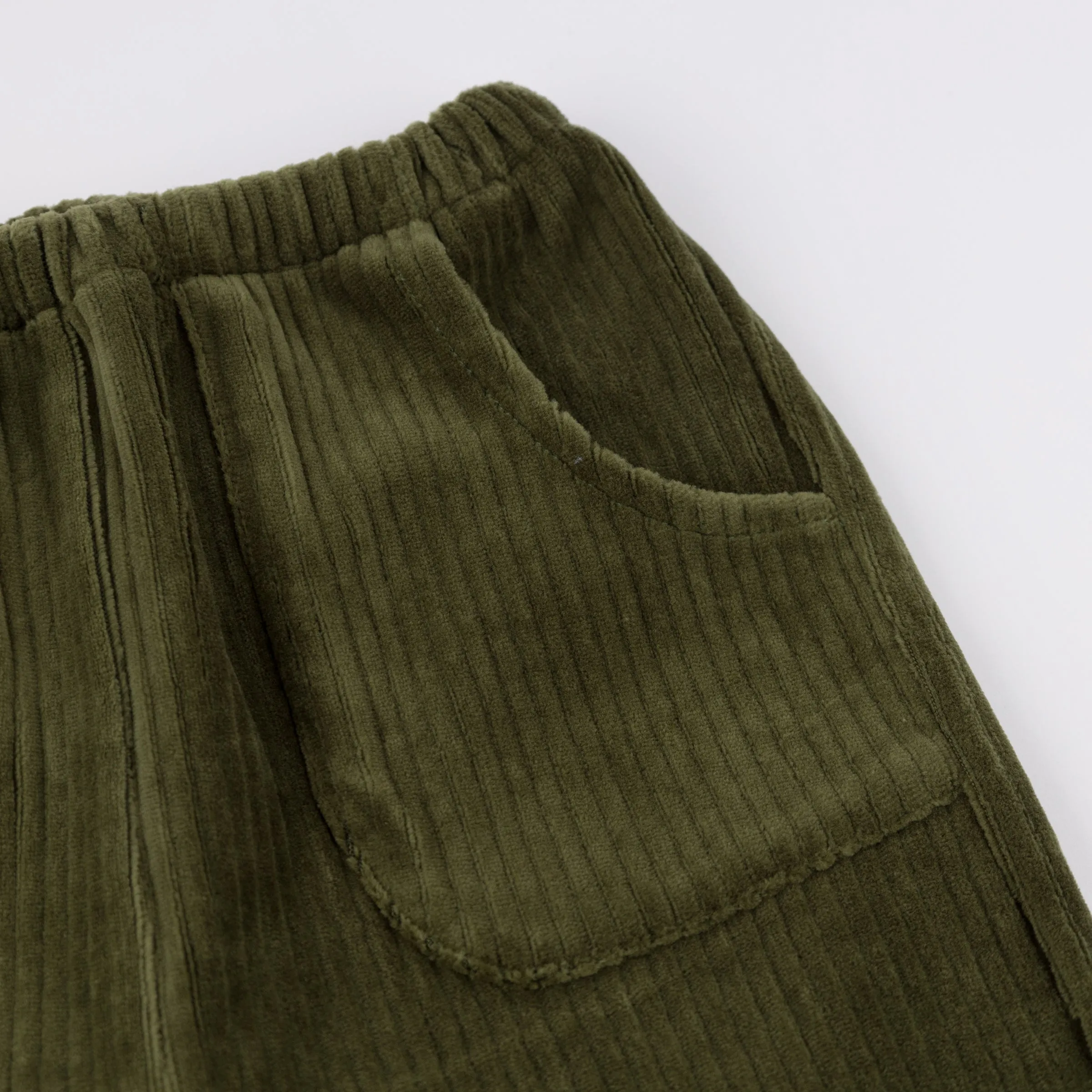 oh baby! Corduroy Hemmed Pant - Pine