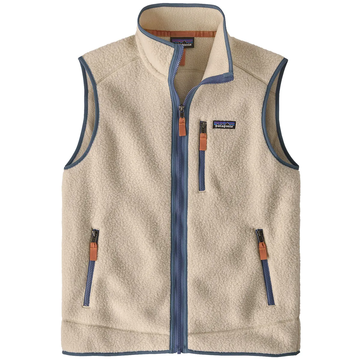 Patagonia Retro Pile Fleece Zip Vest - Dark Natural