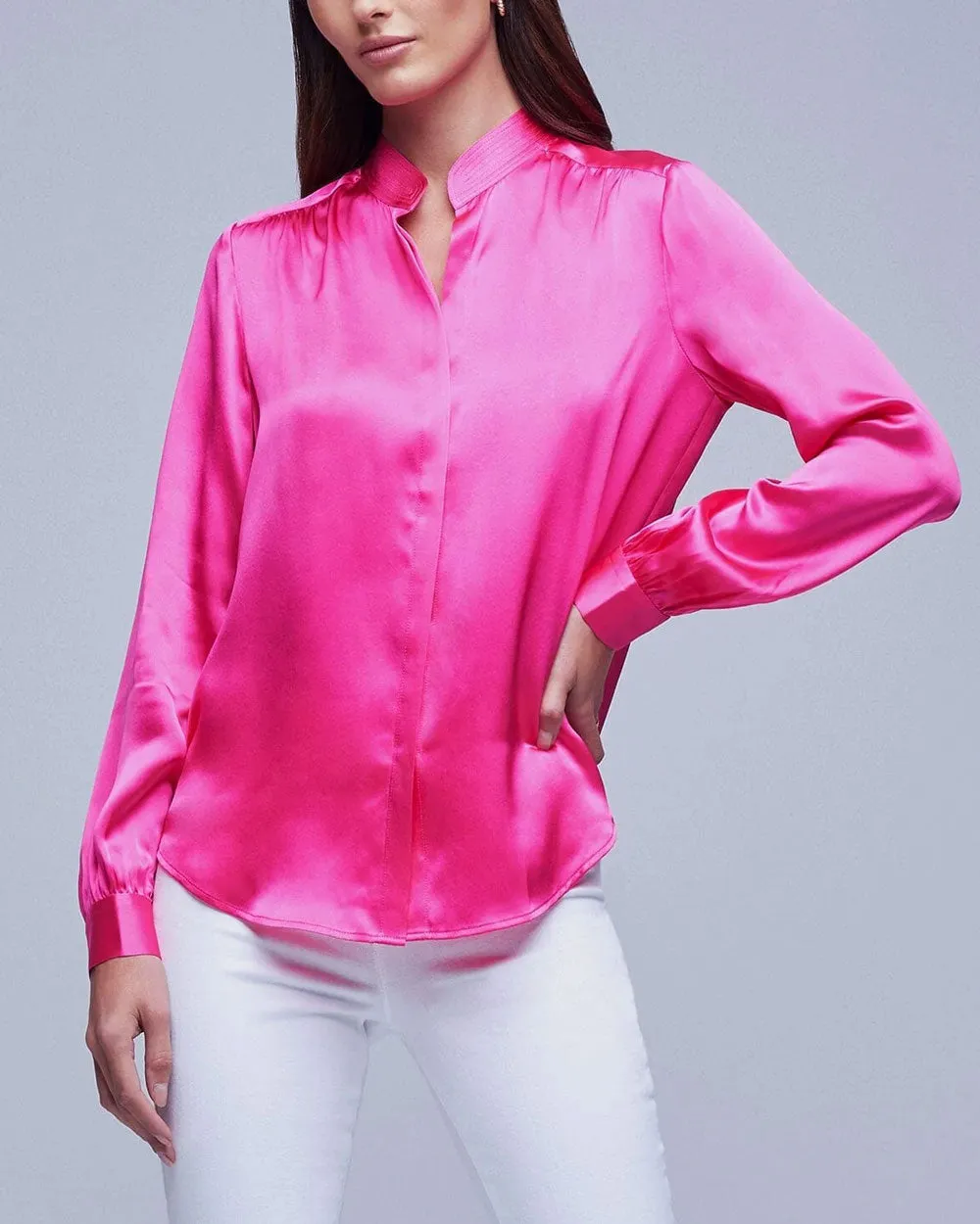 Pink Glo Bianca Blouse