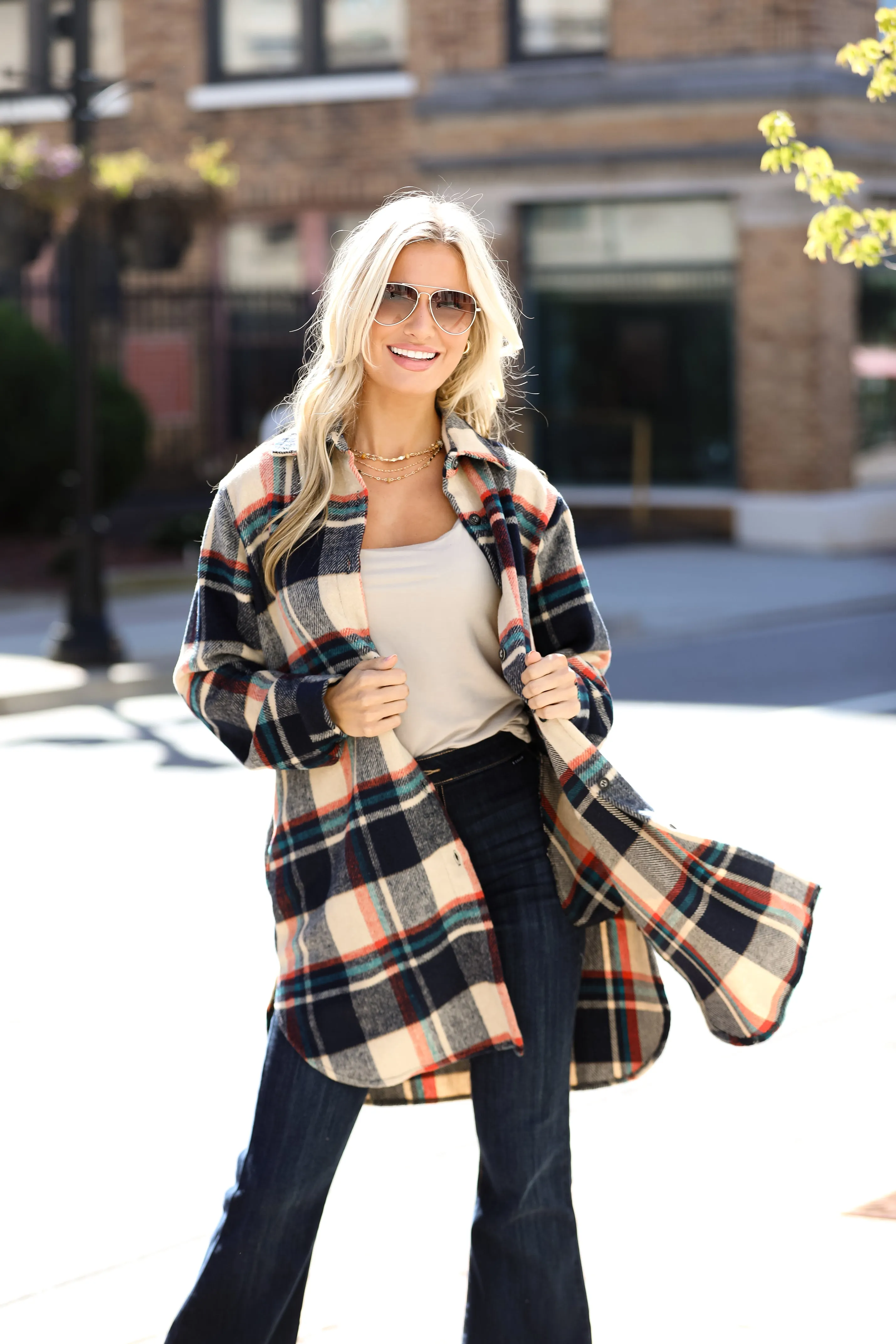 Poised Passion Plaid Shacket