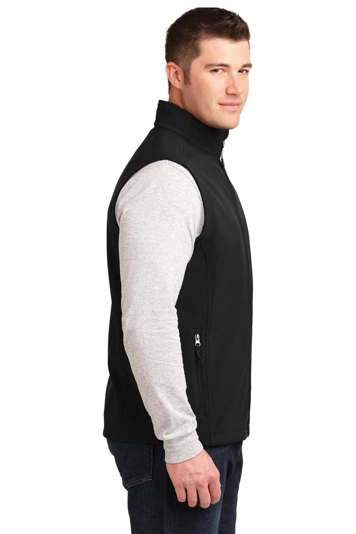 Port Authority Soft Shell Vest, Black [CR Powered by Epiroc]