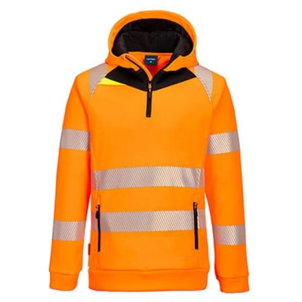 Portwest Hi Vis 1/4 Zip DX482