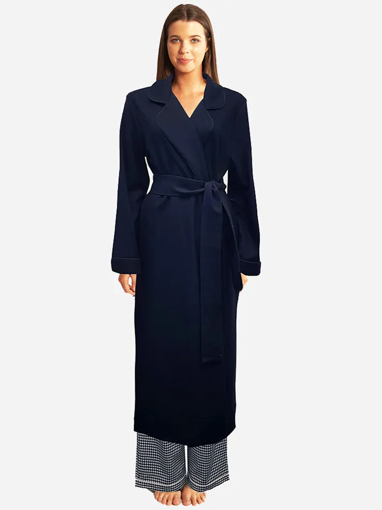 Pure Wool Robe Nightshade