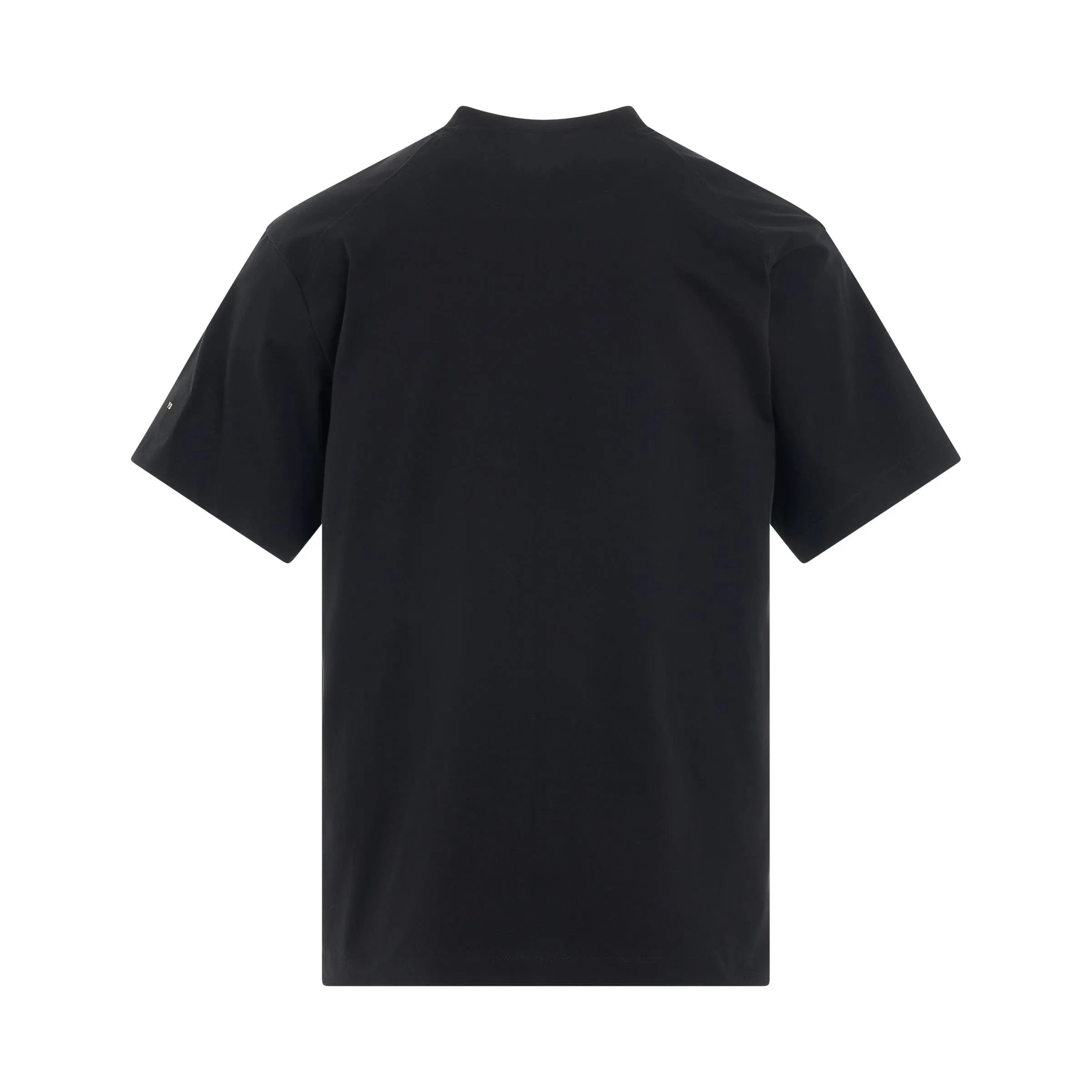 Relaxed Short Sleeve T-Shirt in Black