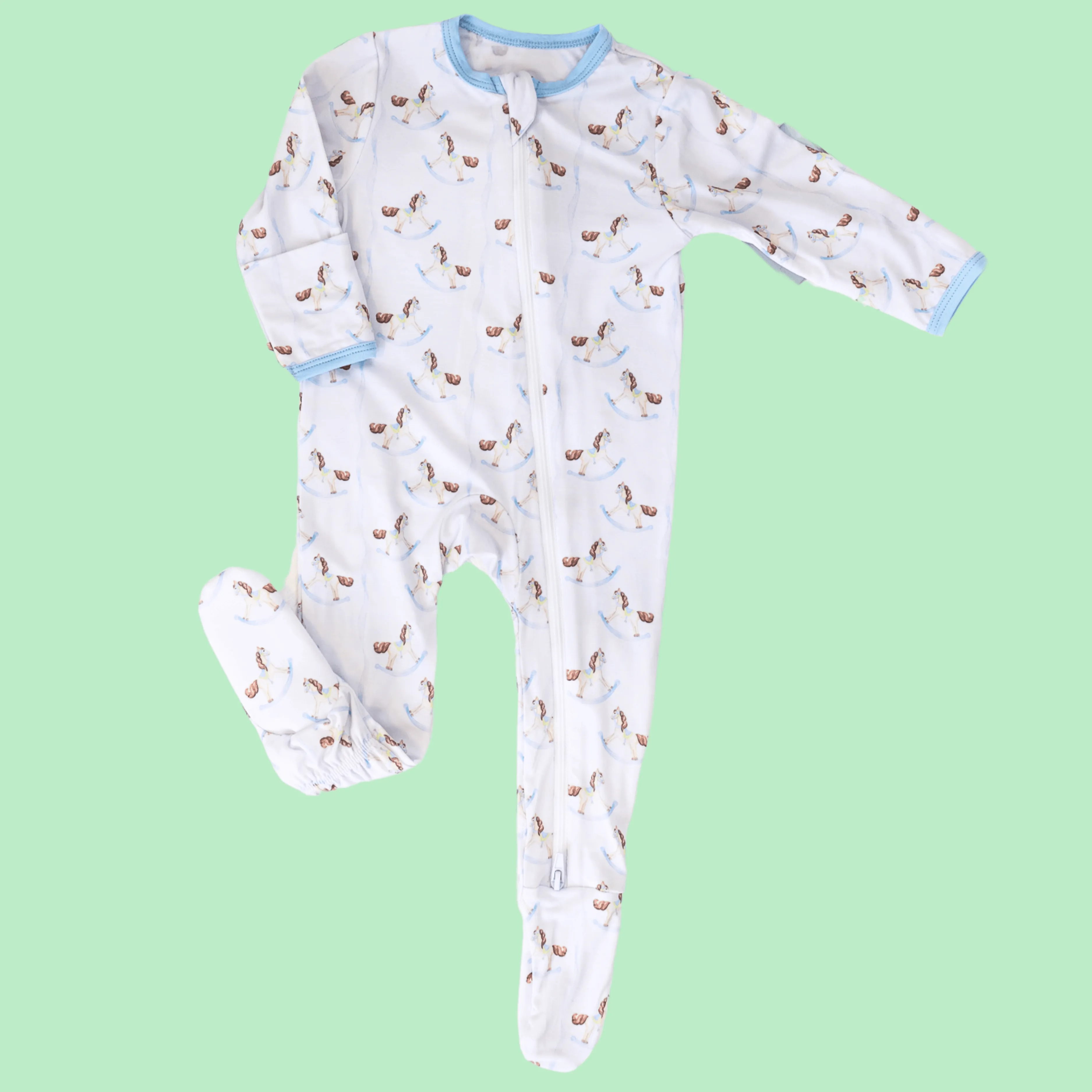 Rocking Horse Footie Pajamas