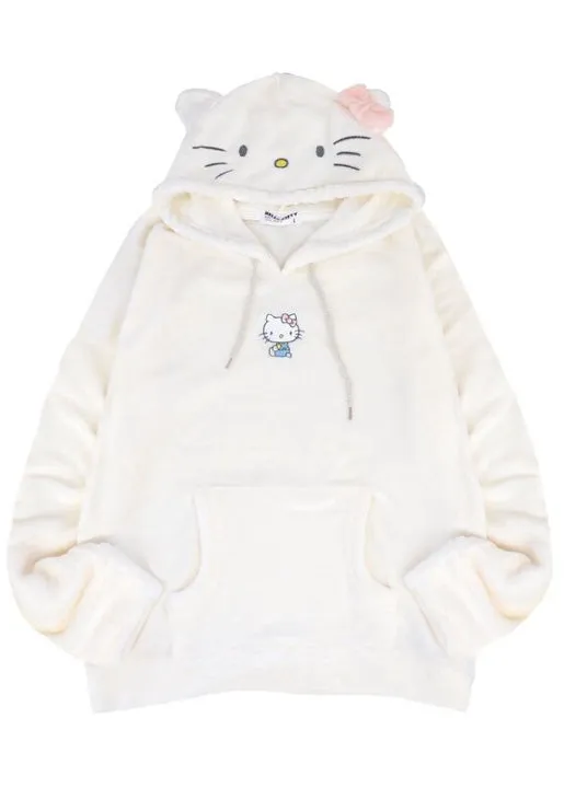 Sanrio Hello Kitty Cosplay Sherpa Hoodie