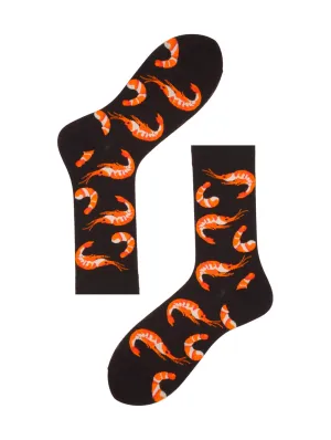 Sick Socks - Shrimp - Favorite Seafood Dress Casual Socks