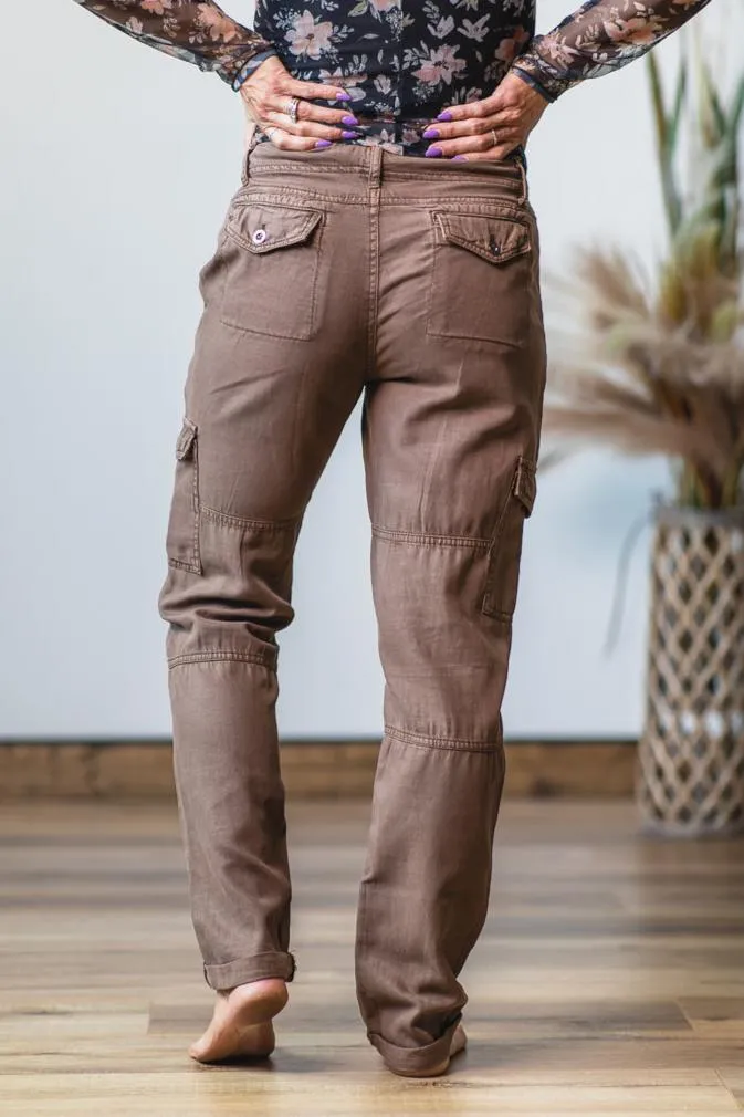 Straight Leg Soft Cargo Pant (Dex)