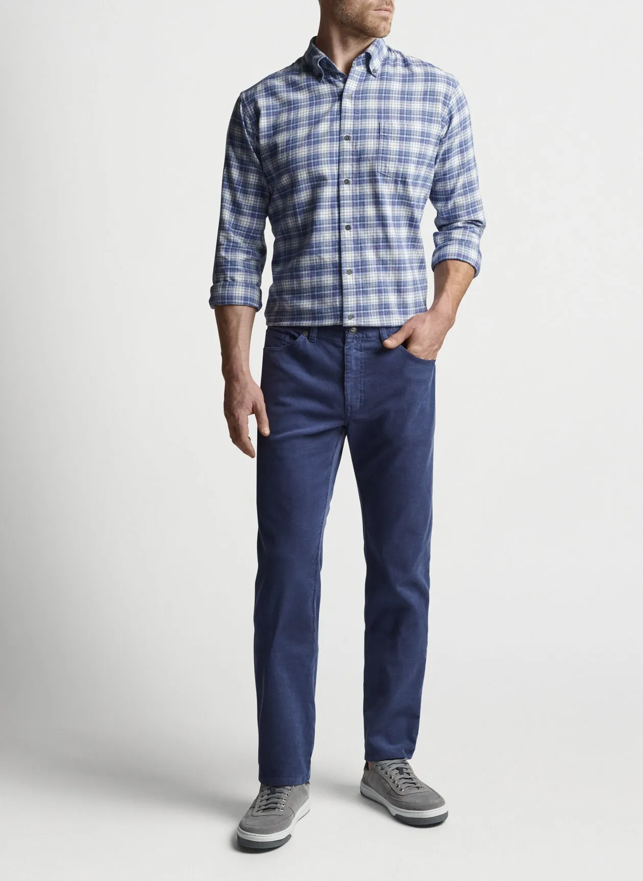 Superior Soft Corduroy Five-Pocket Pant