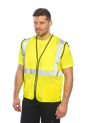 Tampa Mesh Vest - Safety Ansi Class 2 - High Visibility