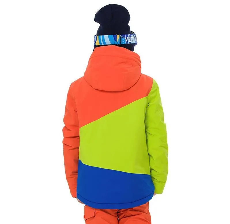 VECTOR Windproof Performance Snowboard Ski Jacket For Boys