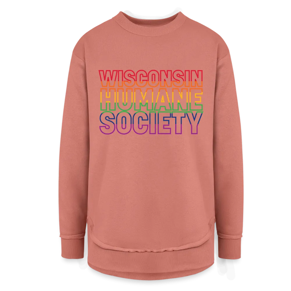 WHS Pride Rainbow Weekend Tunic Fleece Sweatshirt