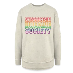 WHS Pride Rainbow Weekend Tunic Fleece Sweatshirt