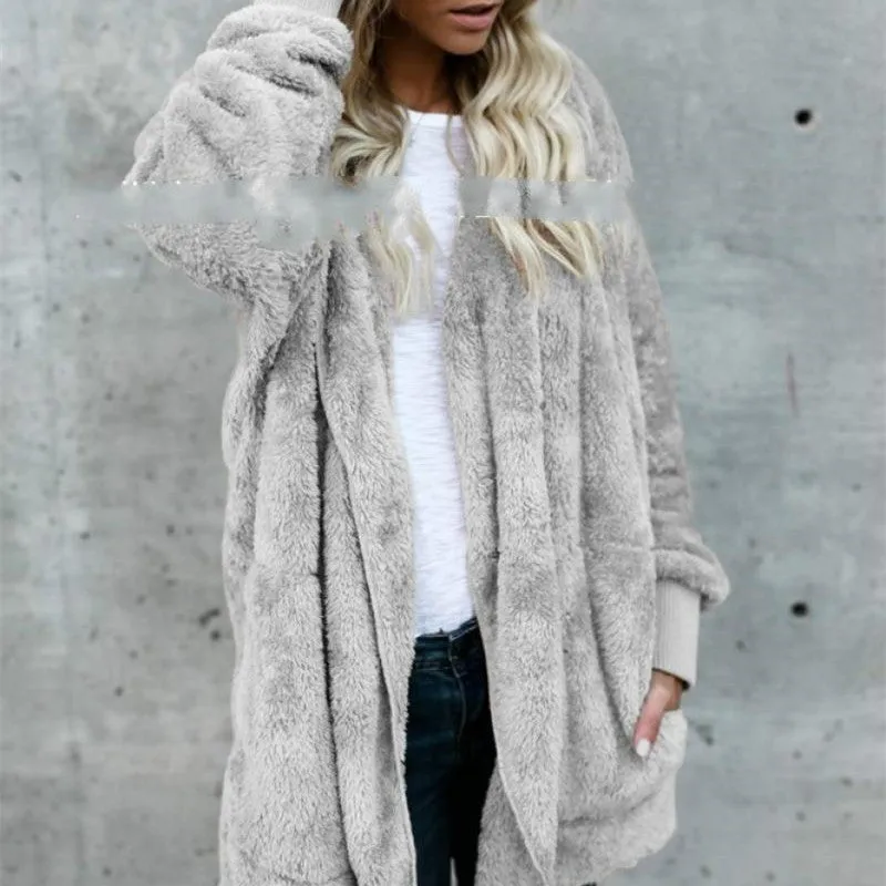 Women's Plush Warm Cotton Coat